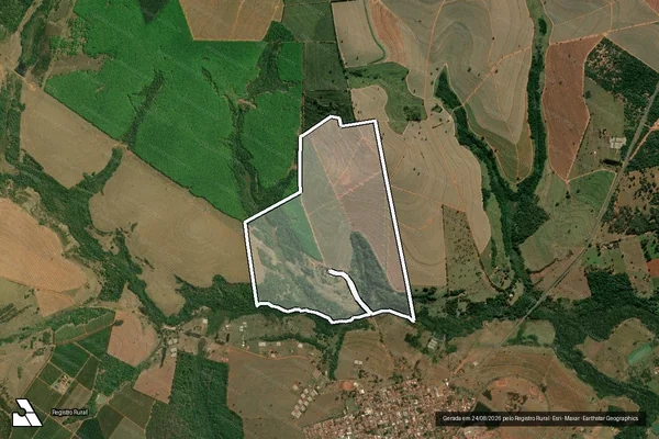 Imagem de satélite de FAZENDA SÃO SEBASTIÃO em Bauru - SP