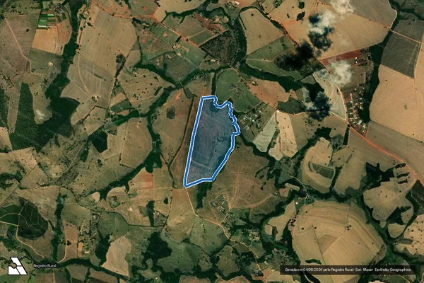 Imagem de satélite de Boa Vista - Parte 1 em Passos - MG