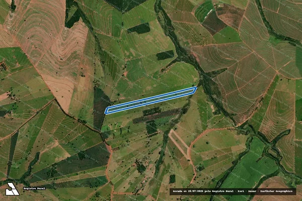 Imagem de satélite de Lote Rural n° 328 da Gleba PINDORAMA - Lote Rural n° 328 em Xambrê - PR