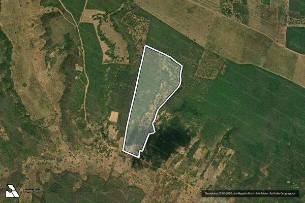 Imagem de satélite de FAZENDA SÃO JOSÉ - Parte 1 em Jeremoabo - BA