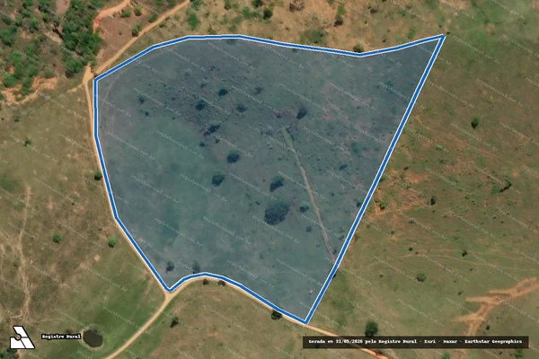 Imagem de satélite de FAZENDA BOTELHO - GLEBA 1 em Galiléia - MG