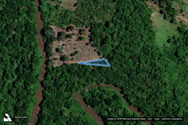 Imagem de satélite de FAZENDA REUNIDAS NOVA AMÉRICA - LOTE 79 em Itamaraju - BA