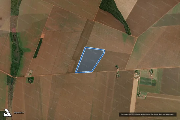 Imagem de satélite de Fazenda Bom Retiro - REMANESCENTE em Nova Mutum - MT