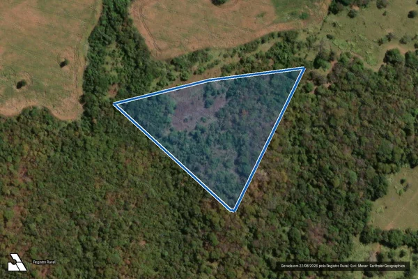 Imagem de satélite de Fazenda Serrano - Parte 3 em Palmeiras de Goiás - GO