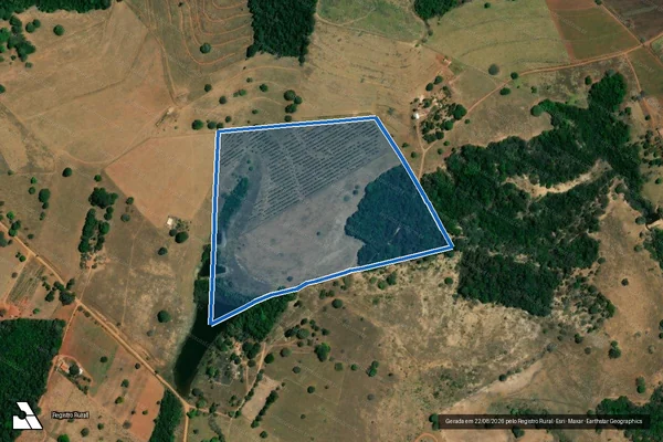 Imagem de satélite de Fazenda Cabeceira - Parte 1 em Patos de Minas - MG