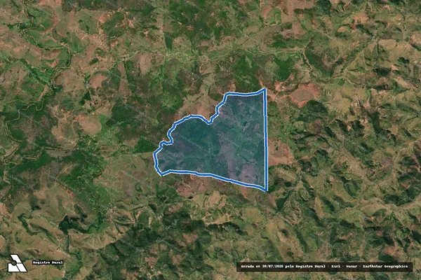 Imagem de satélite de Fazenda Costinha - Gleba 01 em Governador Valadares - MG