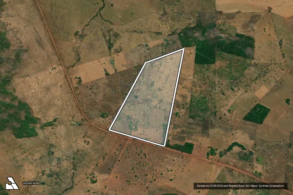 Imagem de satélite de FAZENDA SANTANA - 001 em Estreito - MA