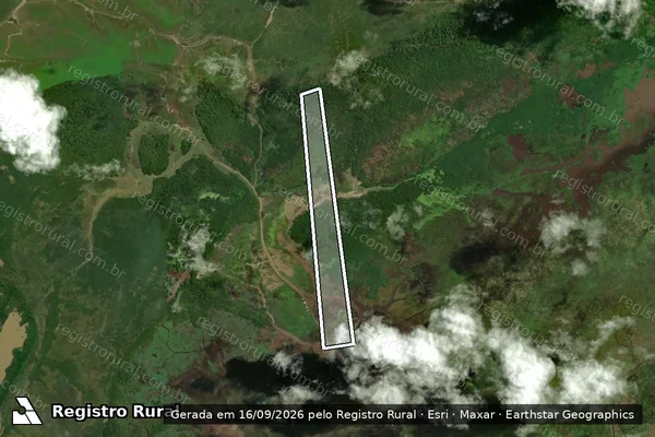Imagem de satélite de RETIRO PANTANAL