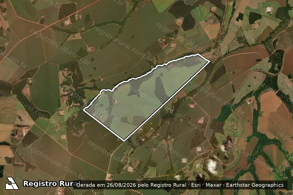 Imagem de satélite de FAZENDA SAO TOMAZ COQUEIROS - PARTE 1 em Rio Verde - GO