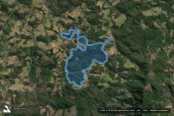 Imagem de satélite de FAZENDA PACIÊNCIA E OUTROS - Gleba C em Catas Altas - MG
