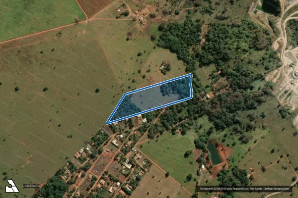 Imagem de satélite de CHÁCARA SÃO BENTO, TERRA PODRE OU STA. BÁRB. DE BAIXO  / CHÁCARA SÃO BENTO, TERRA PODRE OU STA. BÁRB. DE BAIXO em Santa Bárbara de Goiás - GO