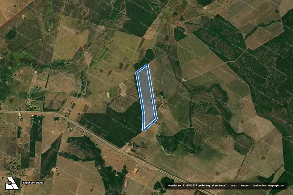Imagem de satélite de Fazenda Sinos de Belém - Parte 1 em Cuiabá - MT