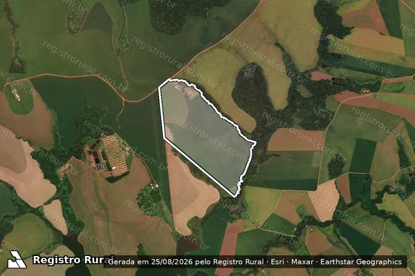 Imagem de satélite de Fazenda Sem limite Lauri - Parcela 2 em Sarandi - RS