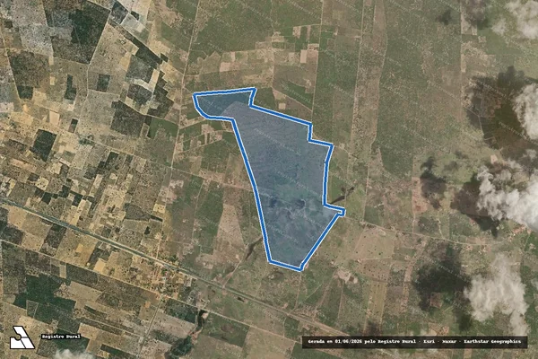 Imagem de satélite de Fazenda Boa Hora - Parcela 1 em Quixabeira - BA