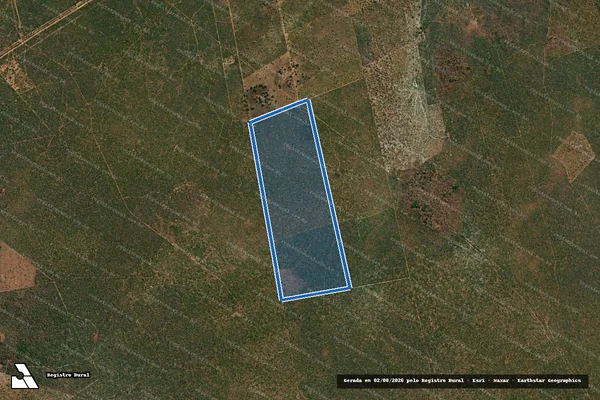 Imagem de satélite de Fazenda Traíras - Fazenda Traíras em Ubaí - MG
