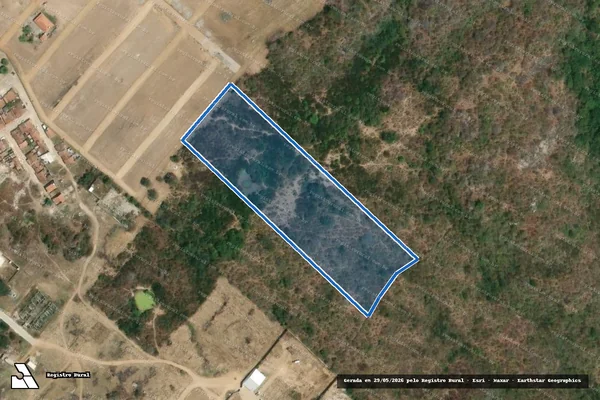 Imagem de satélite de FAZENDA MACHUCA ? LOTE 2 DA GLEBA B - Parte 2 em Alagoinha - PE