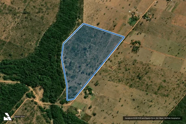 Imagem de satélite de PROJETO DE ASSENTAMENTO VINTE DE MARÇO - Lote 09 em Três Lagoas - MS