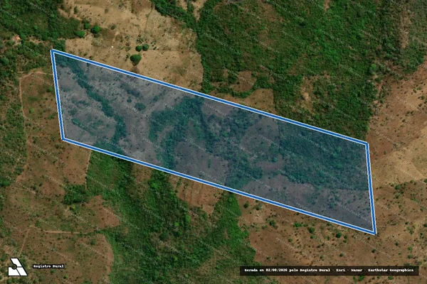 Imagem de satélite de FAZENDA MORRO GRANDE - FAZENDA BOA ESPERANÇA em Formosa da Serra Negra - MA