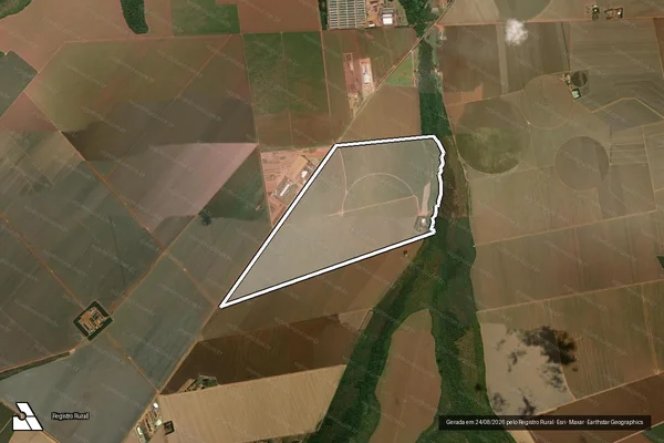 Imagem de satélite de FAZENDA A FAZENDINHA - Parte 1 em Primavera do Leste - MT