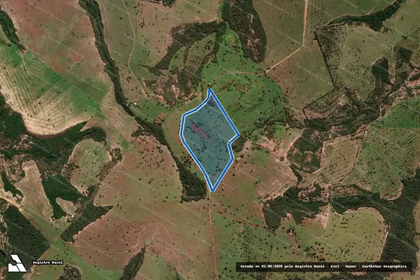 Imagem de satélite de FAZENDA CANA VERDE - LG2 em Caiapônia - GO