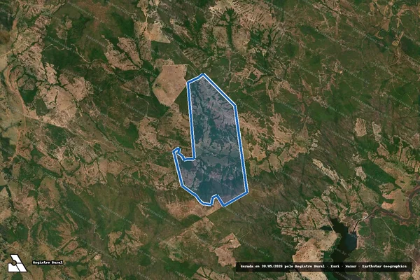 Imagem de satélite de FAZENDA MENEZES - FAZENDA MENEZES I em Arenópolis - GO