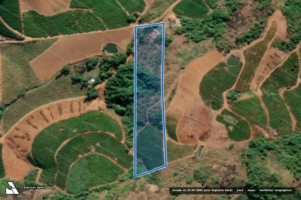 Imagem de satélite de Sitio Santa Rosa  - Parcela 1 em Santa Teresa - ES