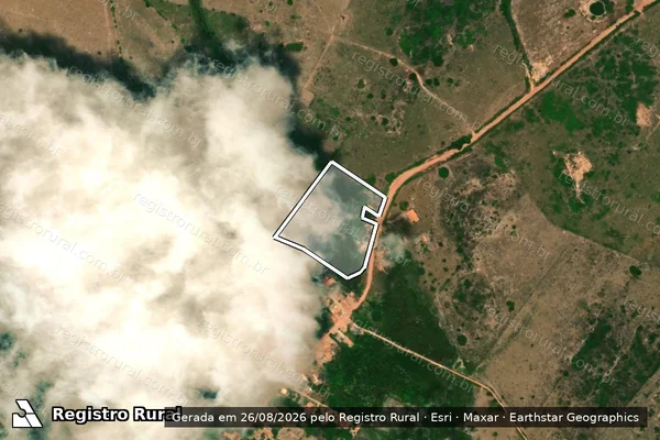 Imagem de satélite de CHACARA LAGOA AZUL - CHÁCARA LAGOA AZUL em Senador La Rocque - MA