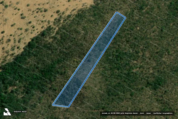 Imagem de satélite de FAZENDA GUARAPA - Parte 15 em Piracanjuba - GO