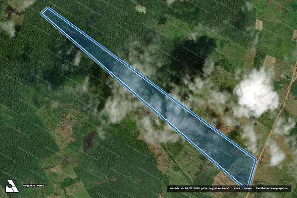Imagem de satélite de SÍTIO SOBRADINHO - LOTE 128 em Cantá - RR