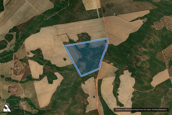 Imagem de satélite de FAZENDA NOSSA SENHORA DE FÁTIMA - Parte 1 em Alto Boa Vista - MT