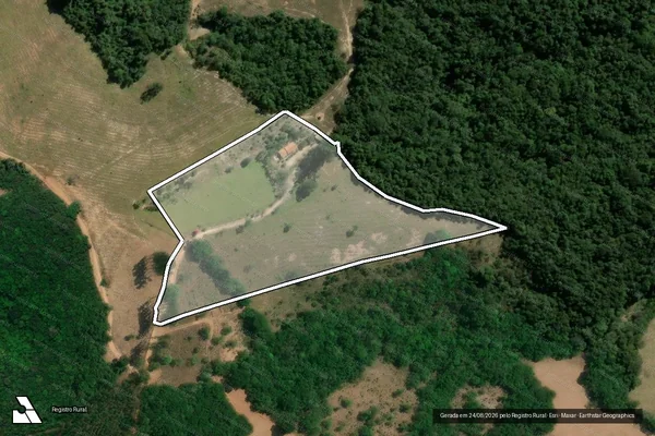 Imagem de satélite de Fazenda Içara - Parcela 2 em Bom Sucesso - MG