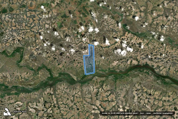 Imagem de satélite de FAZENDA NOVA FAZENDA -  Fazenda Nova I em Amajari - RR