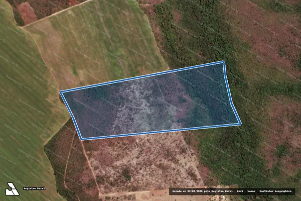 Imagem de satélite de FAZENDA CANAJUBA - DATA PAU FERRADO em Riachão - MA