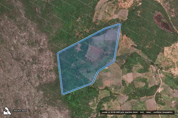 Imagem de satélite de FAZENDA BOA VISTA - PARTE 2 em Jussiape - BA
