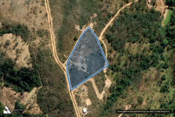 Imagem de satélite de BARREIRINHO, CAPAO DO MATIAS - GLEBA 09 em Jaboticatubas - MG