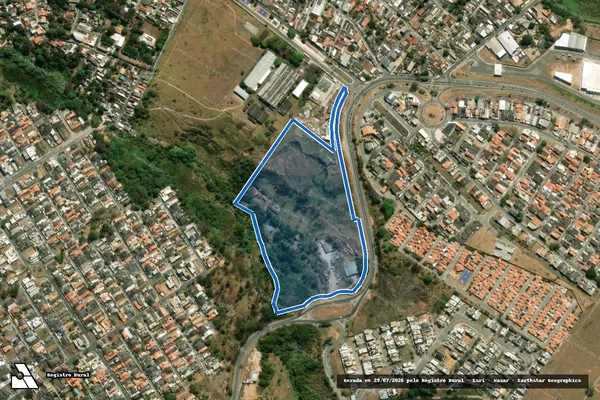 Imagem de satélite de Sitio Santo Antonio - . em Jacareí - SP