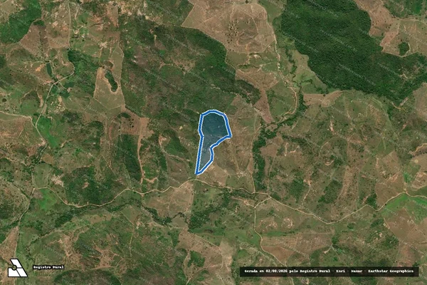 Imagem de satélite de FAZENDA GEB - GLEBA 04 em Cuparaque - MG