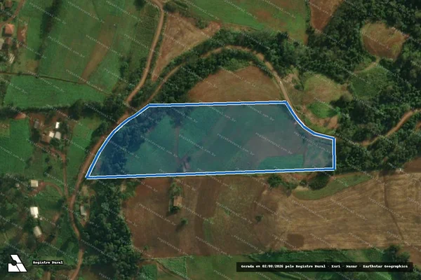 Imagem de satélite de Lote Colonial Nº 19 - Parte 2 em Iporã do Oeste - SC