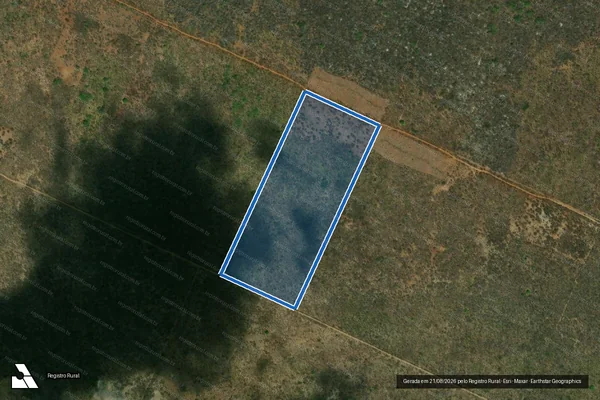 Imagem de satélite de PROJETO DE ASSENTAMENTO POÇO NOVO ? LOTE 186 - Parte 1 em Governador Dix-Sept Rosado - RN
