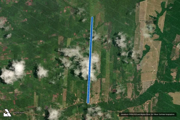 Imagem de satélite de SÍTIO FÉ EM DEUS / Parte 1