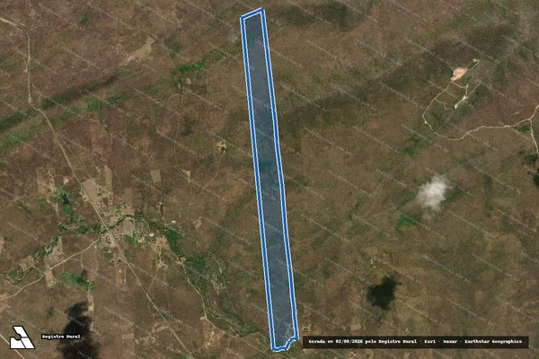 Imagem de satélite de Fazenda Riachão do Farias - Parcela 1 em Massapê - CE