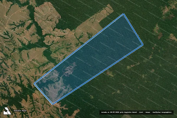 Imagem de satélite de Fazenda Caçula - Mun. Sena Madureira em Sena Madureira - AC