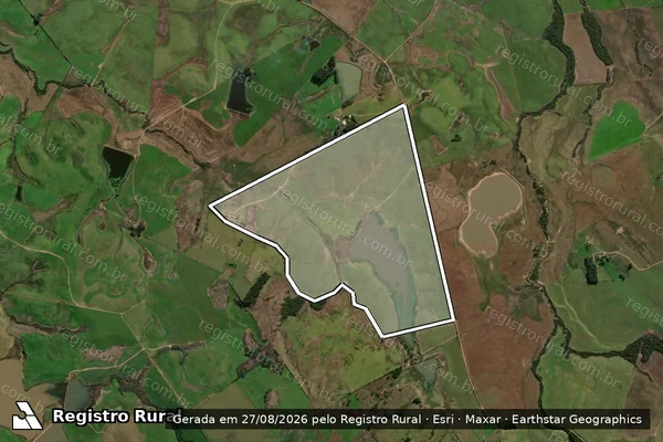 Imagem de satélite de Agropecuária São João - Parte 1 em São Sepé - RS