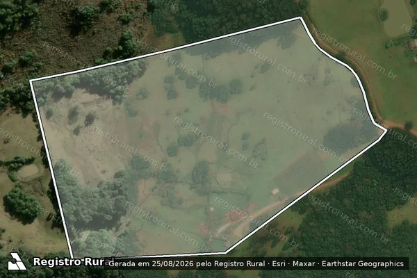 Imagem de satélite de Sítio Serra das Antas - Divisão - PARCELA 01 em Caxias do Sul - RS
