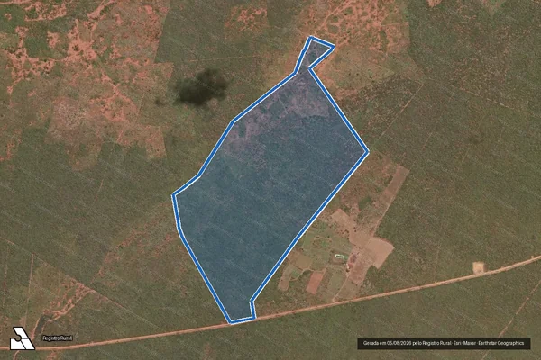 Imagem de satélite de FAZENDA RIACHO - Parte 1 em Campo Formoso - BA