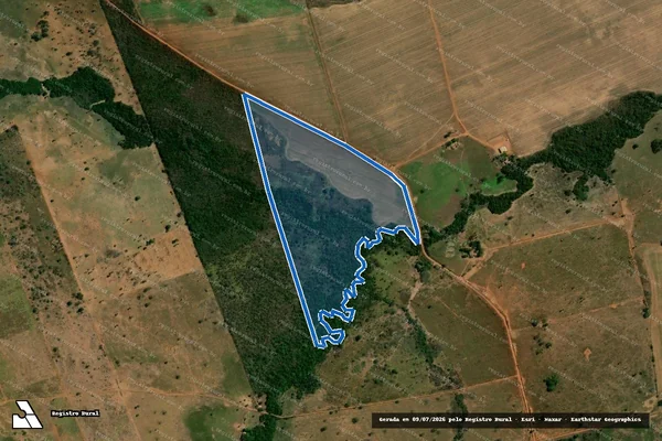 Imagem de satélite de Fazenda Jardins - Parte 2 em Porto Alegre do Norte - MT