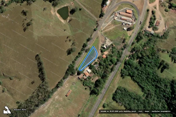 Imagem de satélite de FAZENDA NOSSA SENHORA APARECIDA - Perímetro 5 em Ibaiti - PR