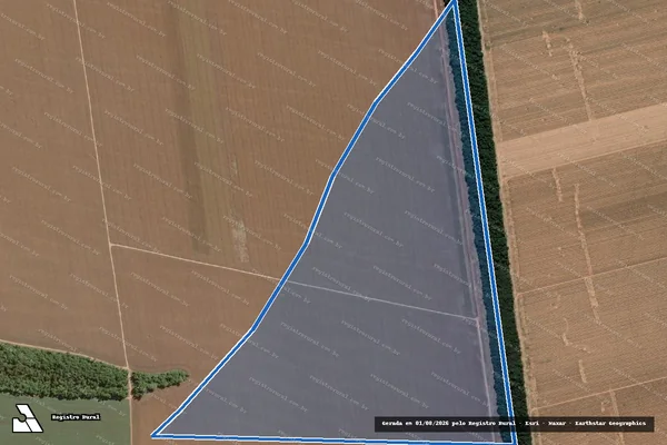 Imagem de satélite de FAZENDA VALE DO VERDE III - PARTE 2 em Ipiranga do Norte - MT