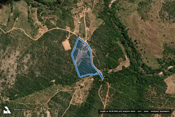 Imagem de satélite de FAZENDA DIAMANTINA - Parte 2 em Padre Carvalho - MG
