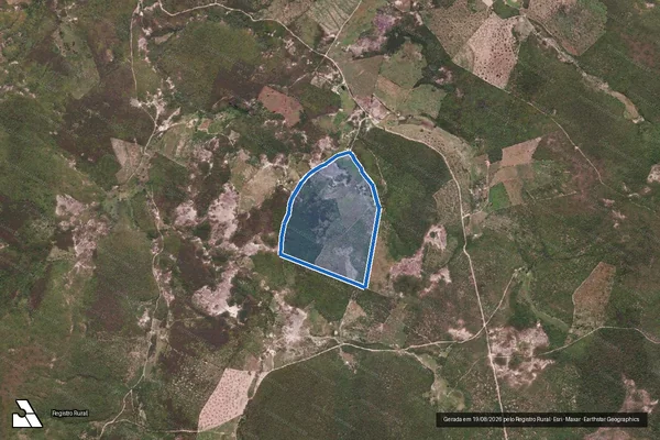 Imagem de satélite de FAZENDA VEADOS  - PARCELA 1 em Itinga - MG